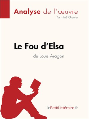 cover image of Le Fou d'Elsa de Louis Aragon (Analyse de l'oeuvre)